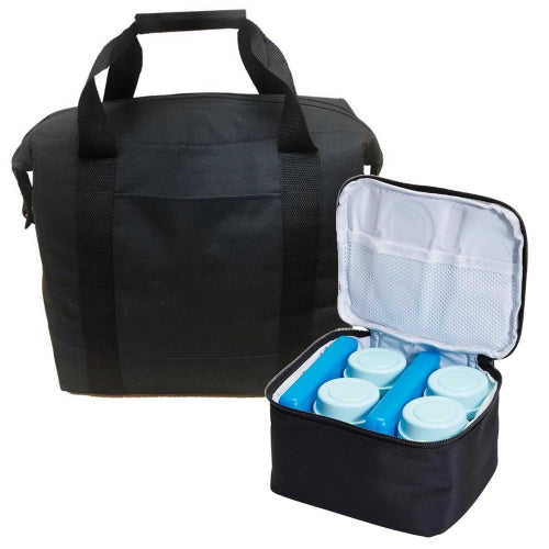 Zomee Z2 Breast Pump Bundle with Tote and Cooler Bag