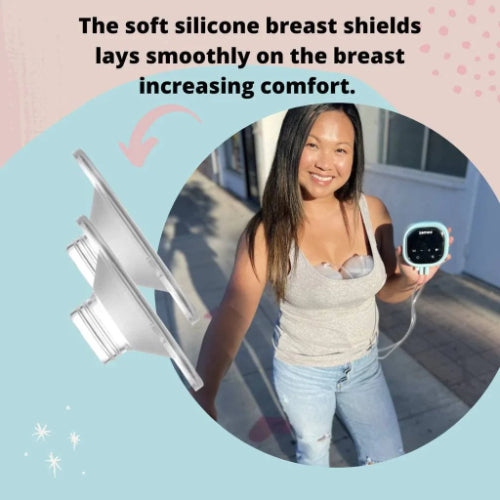 Zomee Z2 Breast Pump with Hands Free Cups