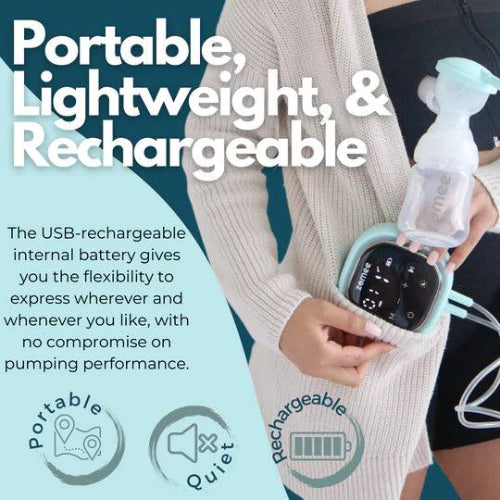 Zomee Z2 Breast Pump with Hands Free Cups
