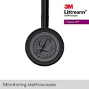 3M Littmann Classic Stethoscope with Tunable Dual-Sided Chestpiece – Black Tube, 27 Inches