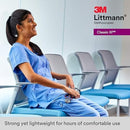 3M Littmann Classic Stethoscope with Tunable Dual-Sided Chestpiece – Black Tube, 27 Inches