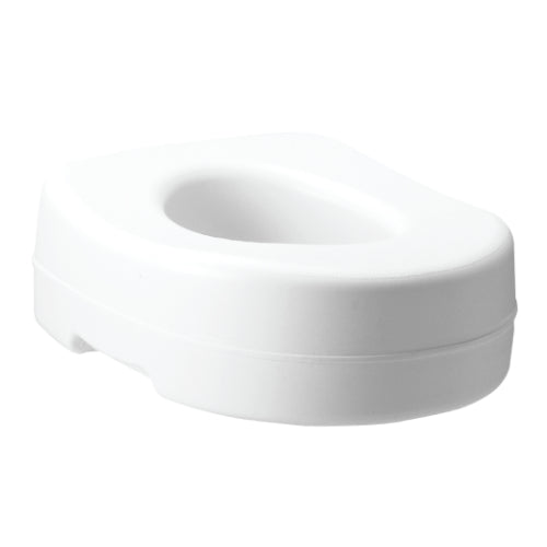 Carex Raised Toilet Seat with Rubber Pads
