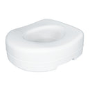 Carex Raised Toilet Seat 2 Pack, elevated toilet support for safety, fits standard and elongated toilets, easy installation, Moovkart.