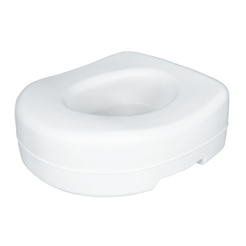 Carex Raised Toilet Seat with Rubber Pads