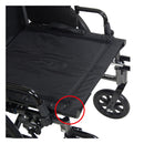 Drive Medical K3 Lightweight Wheelchair with Flip Back Removable Desk Arms, Cruiser III, 18 Inches Seat, 2 Each