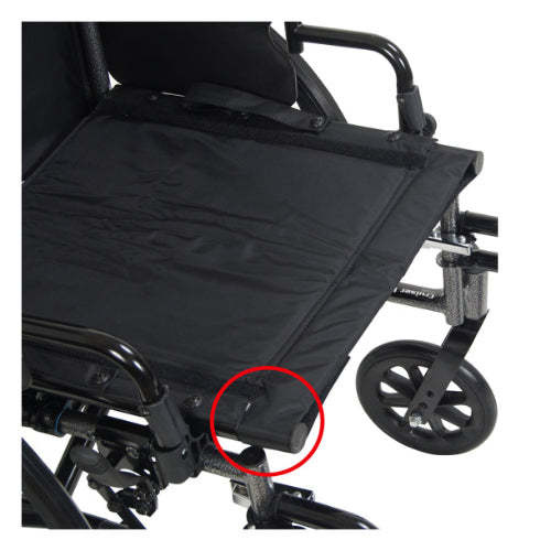 K3 Wheelchair 18 With Swing-Away Footrests Cruiser III, 2 Each