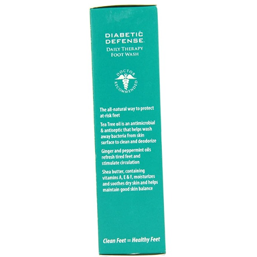 Diabetic Defense Daily Therapy Foot Wash 5.1 oz. Bottle