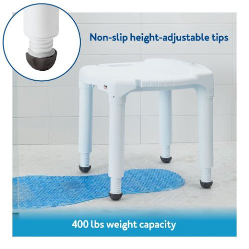 Bath Bench Composite Without Back Knock-Down By Carex