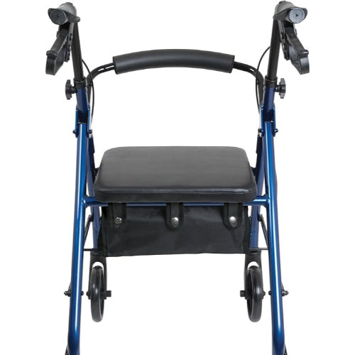 ProBasics Bariatric Rollator with 8 Inch wheels, Blue