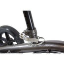 Roscoe Medical Sterling Gray Economy Knee Scooter, Adjustable and Foldable Design