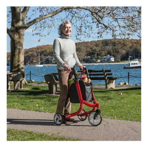 Drive Medical Nitro 3-Wheel Folding Aluminum Rollator, Pack of 2