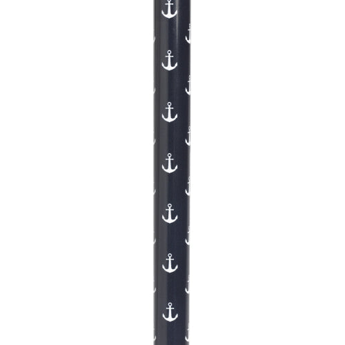 Drive Medical Comfort Grip T Handle Cane, Anchors Pattern