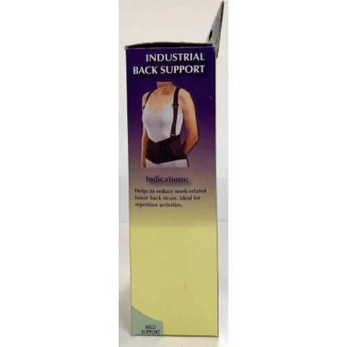 Bell-Horn Industrial Back Support, Small, Adjustable Compression for Lower Back Support