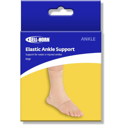 Bell-Horn Pullover Ankle Support, designed for ankle sprains and tendonitis relief with a comfortable fit for enhanced support. Moovkart