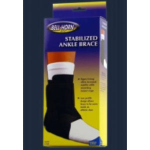 Bell-Horn Stabilized Ankle Brace, Breathable Support for Sprains and Injury Recovery Hover