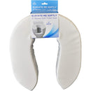 Blue Jay Elevate Me Softly Raised Toilet Seat 4-inch height –Firm foam padding for comfort and support, aiding easier sitting and standing, Moovkart.