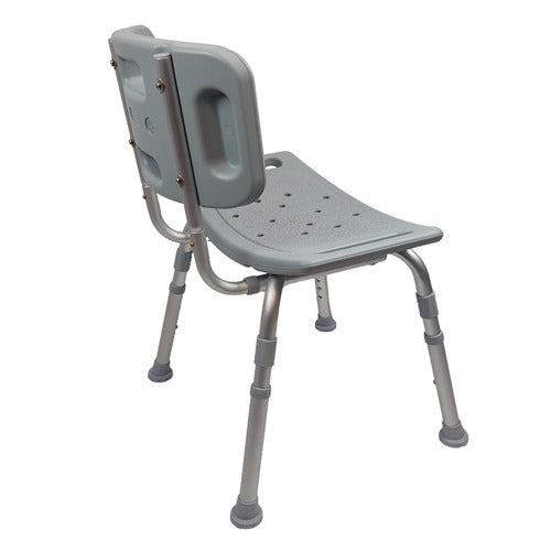 Blue Jay Bathroom Perfect Shower Chair with Back, 4 per Case