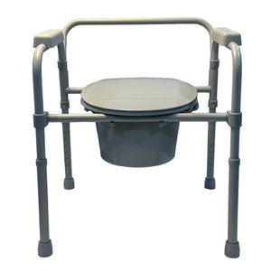 Blue Jay Convenient Folding Steel Elongated Commode, 3 per Case Hover