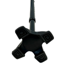 Blue Jay Offset Cane with Quadruple Tip Cane Rubber Tip, 30 - 39 Inches, Black