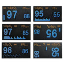 Blue Jay Know Your O2 Deluxe Color Fingertip Pulse Oximeter With LCD Display