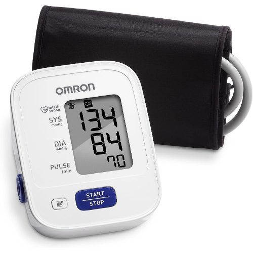 Omron 3 Series Upper Arm Digital Blood Pressure Monitor with Wide-Range Cuff for easy and accurate blood pressure measurement. Moovkart