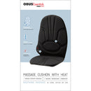 ObusForme Home/Auto Back and Seat Heated Massage Cushion with Vibration Massage