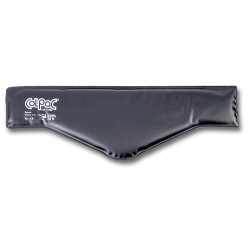 Chattanooga cervical cold pack with black polyurethane cover, 21 Inches long. Moovkart
