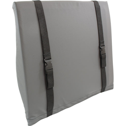 Roscoe Medical Wheelchair Back Cushion, black lumbar support improves comfort and seated posture. Moovkart
