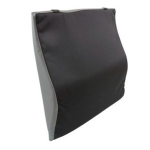 Roscoe Medical Wheelchair Back Cushion, Black, Lumbar Support