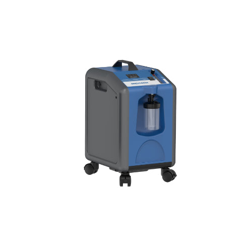 MICITECH 10L Oxygen Concentrator front view showing compact design for home oxygen therapy, Moovkart