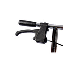 Roscoe Medical Steerable Knee Rollator with 8-Inch Wheels and 350 lbs Capacity