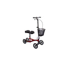 Roscoe Medical Knee Rollator with 8-inch air-cushioned wheels for smooth indoor and outdoor use, Moovkart 