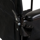 ProBasics Lightweight Aluminum Transport Chair with 12-Inch Wheels, Foldable