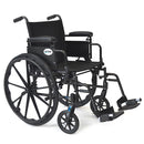 K4 manual wheelchair with adjustable desk arms.Moovkart