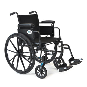 ProBasics K4 Lite Wheelchair with Swing-Away Footrests, 18 x 16 Inches