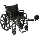 ProBasics Heavy Duty K7 Wheelchair with 24 inch wide seat and 450 lbs capacity bariatric. Moovkart