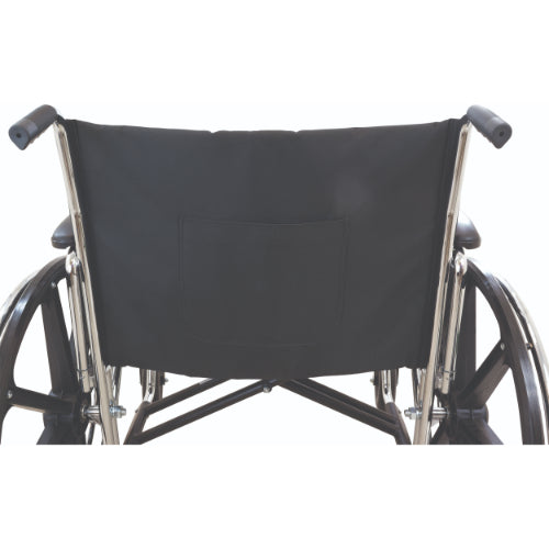 ProBasics Heavy Duty K7 Wheelchair with vinyl upholstery, push-to-lock wheels, and comfort. Moovkart