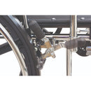 ProBasics Heavy Duty K7 Wheelchair featuring wide seat, elevating legrests, and steel frame. Moovkart