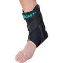 Aircast AirSport Ankle Brace, Right with semi-rigid shell offers comfort and injury prevention, Moovkart