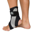 Aircast A60 Ankle Support Large Left with 60° stabilizer brace for injury prevention and comfort, Moovkart