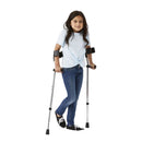 Medline Guardian Adjustable Forearm Crutches, Child Size, 1 Pair