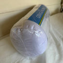 Alex Orthopedic  Soft  Cervical 7 Inch Fiber Filled Pillow White Fabric Cover for Back Positioning or Knee Elevation
