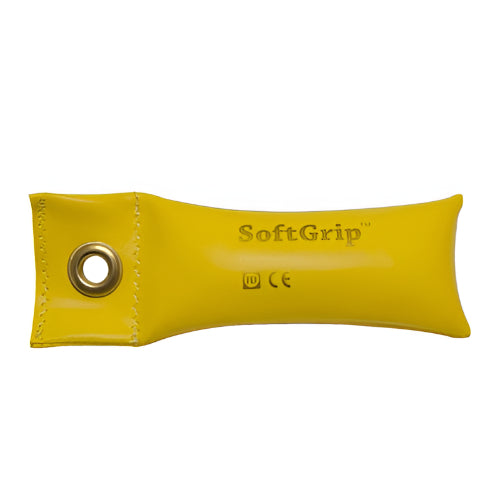 CanDo SoftGrip Hand Weight 1 lb Yellow with Ergonomic Soft Grip Design. Moovkart