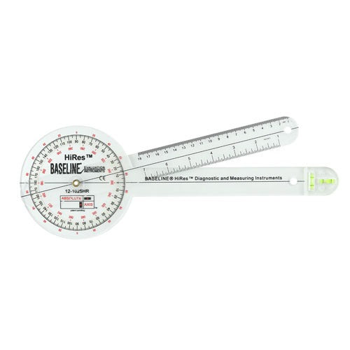 Baseline Goniometer, Absolute+Axis, 12 Inches High-Resolution ROM Meas ...