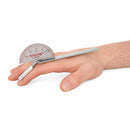 Baseline Finger Goniometer 6 Inch Deluxe 180 Degree with 5 Degree Increments for Range of Motion Measurement