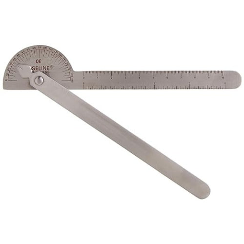 Baseline Stainless Steel Goniometer, 6 Inches