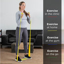 Thera-Band Latex Resistance Band, Yellow, 6-Yard Roll for Rehab Exercises and Strength Training