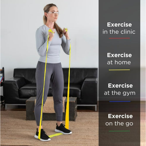 Thera-Band Latex Resistance Band 6 Yards, Yellow