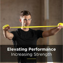 Thera-Band Latex Resistance Band, Yellow, 6-Yard Roll for Rehab Exercises and Strength Training