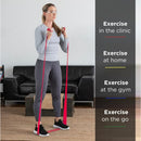 Thera-Band Latex Resistance Band Roll, Exercise and Rehab Strength, 6 Yard Red Medium